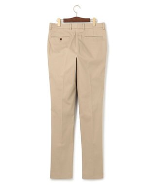 J.PRESS MEN ピースダイ トリコチンストレッチパンツ ベージュ系