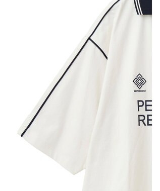 CRAFT STANDARD BOUTIQUE 接触冷感/UVカット/イージーケア/ストレッチ/ゲームシャツ-A Off White