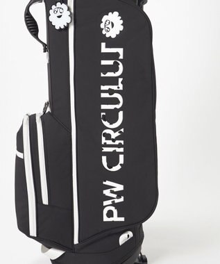 PW CIRCULUS 【UNISEX】デタッチャブル キャディバッグ PVCフード ブラック系