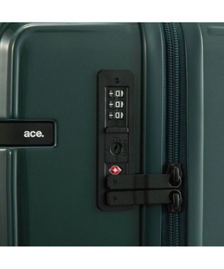 ACE BAGS & LUGGAGE ace. リエントZ スーツケース Mサイズ 54L 05762 グリーン
