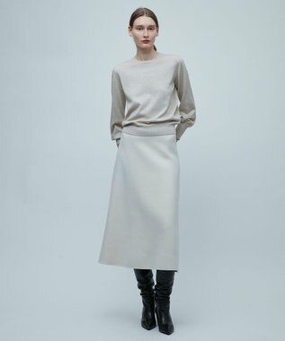 BEIGE， 【S-size】JUSSIEU / ラメ プルオーバーニット Gold