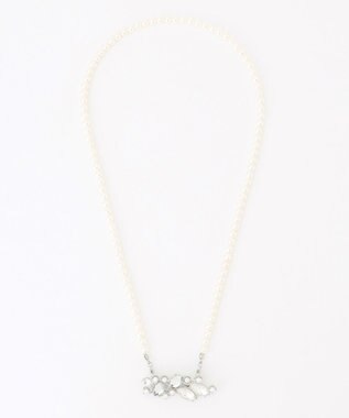 ANY 【2セット】【3WAY】パールブローチセットネックレス シルバー