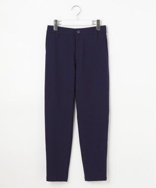 23区GOLF 【WOMEN】【洗える】ドットジャガード テーパードパンツ ネイビー系