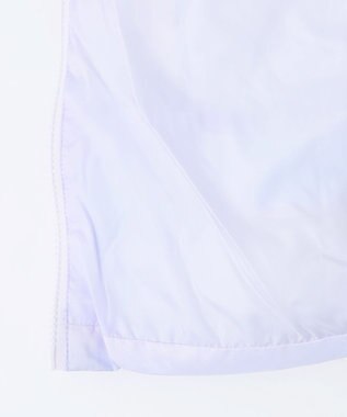 ANY KIDS 【フード取り外し/洗濯機可能】中綿フリル リボンコート レインボー