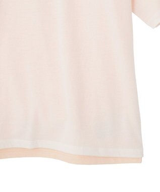 AMERICAN HOLIC 【2点セット】レイヤードシアーTシャツ Off White