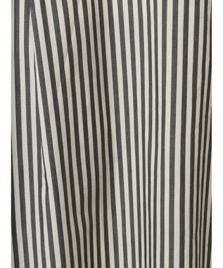 CRAFT STANDARD BOUTIQUE バンドカラーシャツ Stripe Gray