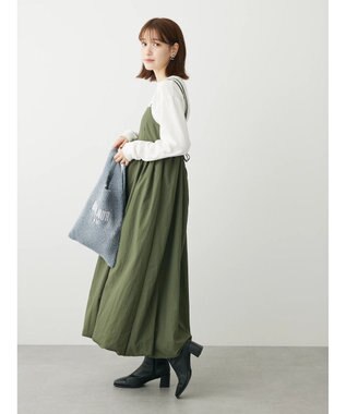 Green Parks ・ＴＯＲＣＨ　ラメニットバッグ Gray