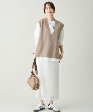 ANY レーススカート エクリュ