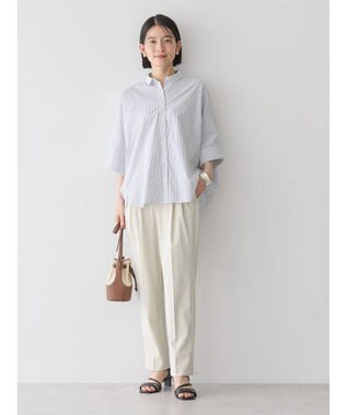 AMERICAN HOLIC ＵＶカットバックドレープシャツ Stripe