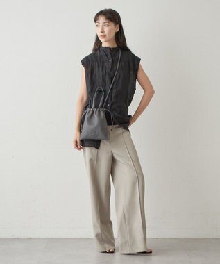 IACUCCI 【BEST SELLER】グラネッロ 2WAYTOTE  CERVO チャコールグレー