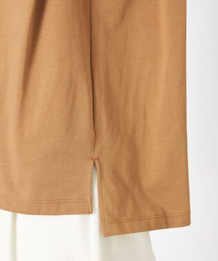 NAVE 【ReNAVE・洗える/接触冷感/UVケア】ファンクションＴ ノースリーブ キャメル系