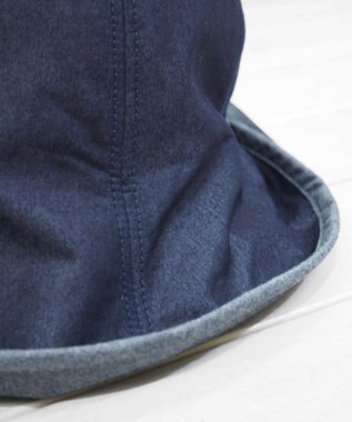 石田製帽 備後デニム  チューリップ ネイビー