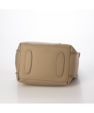 UNBILLION カシュカシュ cachecache / 1枚革風ショルダーベルト付ディテールトート オーク