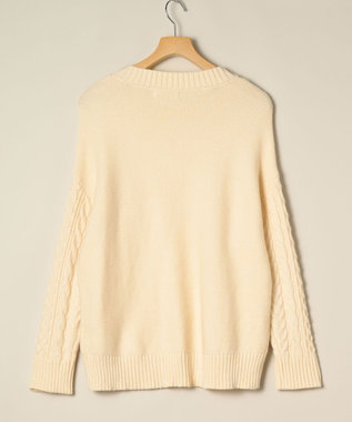 ONWARD Reuse Park 【any SiS】ニット秋冬 オフホワイト