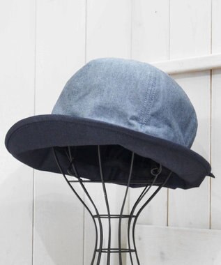 石田製帽 備後デニム  チューリップ ブルー