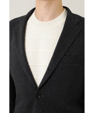 DAKS コットンウールジャケット グレー
