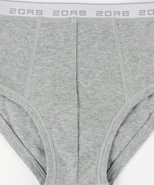 WACOAL MEN ブリーフ フロント立体設計 やさしい肌あたり 前中心布2重設計 前閉じ 下着 メンズ GF2500 /ブロス バイ ワコールメン グレー