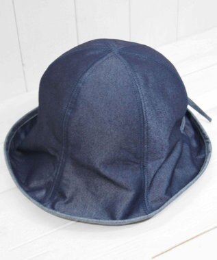 石田製帽 備後デニム  チューリップ ネイビー