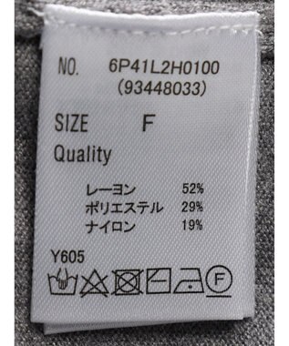 Green Parks ・Ｐｅｔｉｔ　Ｆｌｅｕｒ　フレアニットワンピース Gray Mixture