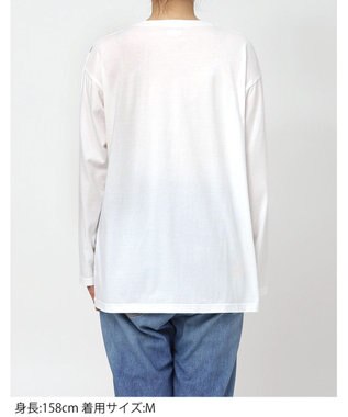 tsumori chisato SLEEP ツモリチサト トップス 綿100%(本体) 天竺素材 長袖 ルームウエア レディース UTX557 /ワコール アイボリー