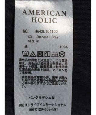 AMERICAN HOLIC ＴＩＧＥＲカットＴＥＥ Charcoal Gray