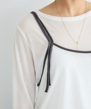 CRAFT STANDARD BOUTIQUE パイピングレイヤードバルーンプルオーバー Off White