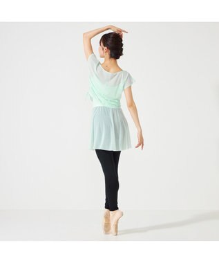 Chacott スカート付レギンス アイスグリーン