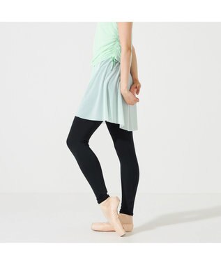 Chacott スカート付レギンス アイスグリーン