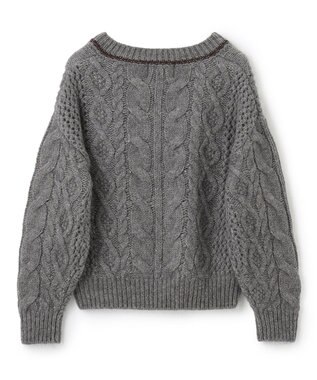 BEIGE， 【CLUEL12月号掲載】NESLE / ニット M Gray x Cafe Noir