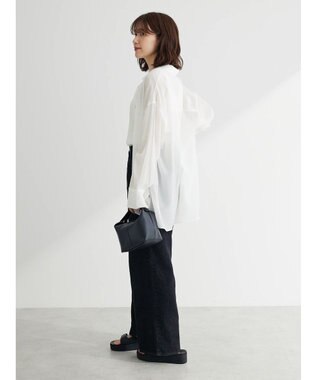 Green Parks ワッシャービッグシャツ Off White