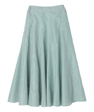 Green Parks ・ＳＵＧＡＲ　ＳＰＯＯＮ　ストライプフレアスカート Green