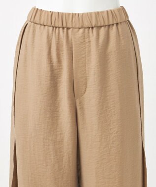 23区 【GOLD LABEL】シアーシルク パンツ キャメル系
