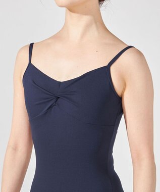 Chacott キャミソールレオタード ネイビー