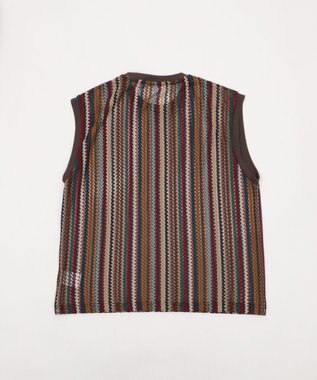 WEGO アンサンブルメッシュベスト 柄2