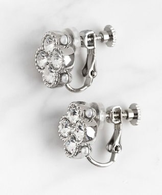 TOCCA CLOVER BIJOUX EARRINGS イヤリング シルバー系
