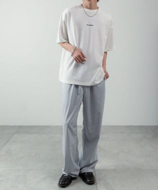 WEGO アクセ付きフォトグラフィックT（SS） ホワイト