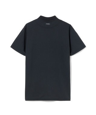 ZERO HALLIBURTON ダブルリブデザイン 鹿の子ポロシャツ ZHG-M6S4b 85188 ブラック