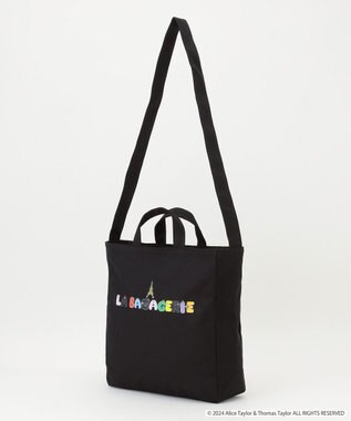 LA BAGAGERIE BARBAPAPA×LA BAGAGERIE   バーバパパコラボ　2WAYバッグ　M ブラック