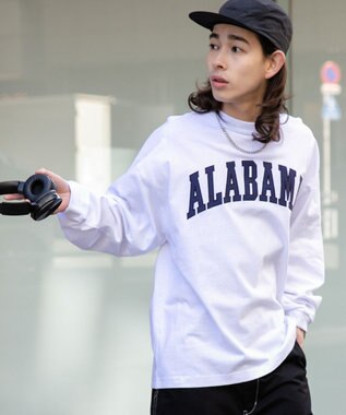 WEGO 【SETITEM】アクセ付きグラフィックロンT ホワイト