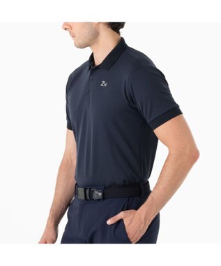 ZERO HALLIBURTON デルタSLX ポロシャツ ZHG-A4A 4a 82855 ゴルフウェア ネイビー