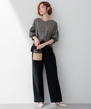 23区 【CLASSY.6月号掲載】ホーンリング ネックレス ベージュ系