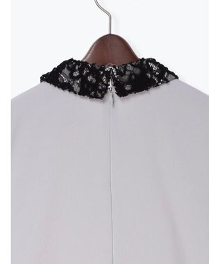 Te chichi レースカラーブラウス グレー