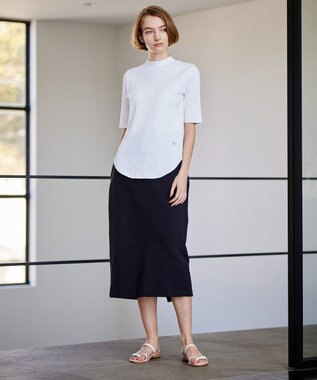 BEIGE， COSMOS/カットソー White