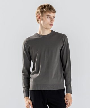 JOSEPH HOMME 【ストレッチ】リュクスレーヨン　クルーネック長袖ニット