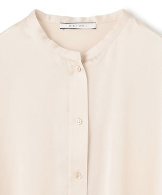 BEIGE， YEW / シャツブラウス Sand
