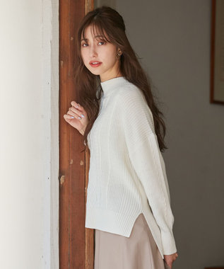 静電気 毛玉防止 パチッとしにくい スフレタッチ ハイネック ニット Any Sis ファッション通販 公式通販 オンワード クローゼット 静電気 毛玉防止 パチッとしにくい スフレタッチ ハイネック ニット Any Sis ファッション通販 公式通販 オンワード クローゼット