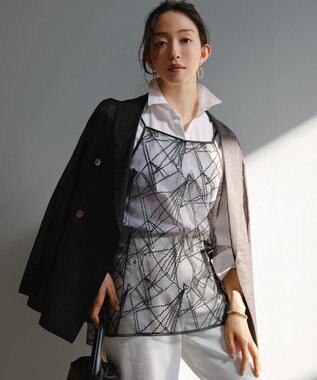 23区 刺繍レース キャミソール