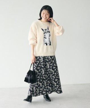 CRAFT STANDARD BOUTIQUE ナローシルエットスカート Ivory