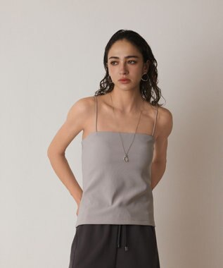 GRACE CONTINENTAL テレコベアトップ ベージュ