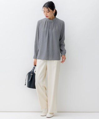 23区 バケツショルダー バッグ ブラック系